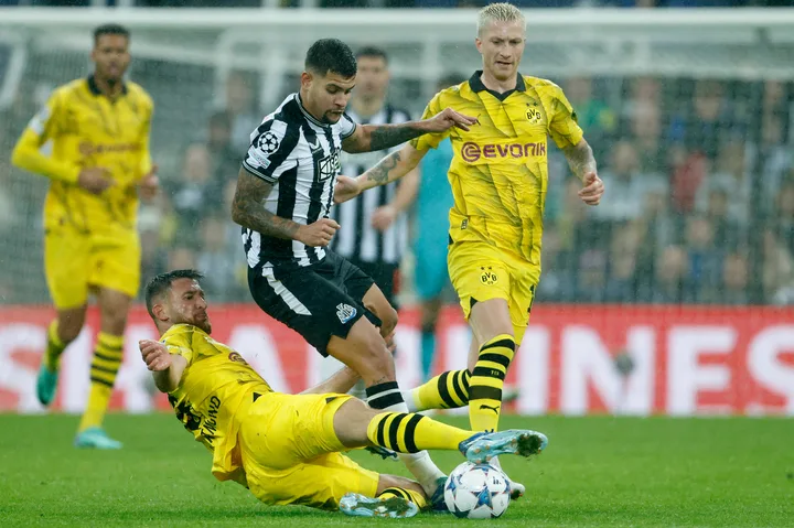 Soi kèo xiên Borussia Dortmund vs Newcastle United